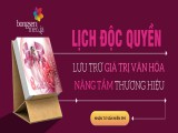 LỊCH ĐỘC QUYỀN BÔNG SEN - THƯƠNG HIỆU LỊCH 25 NĂM